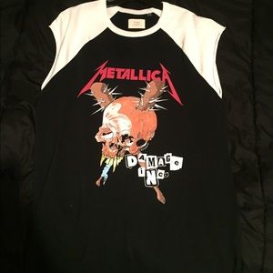 VERY RARE FEAR OF GOD METALLICA CUTOFF T